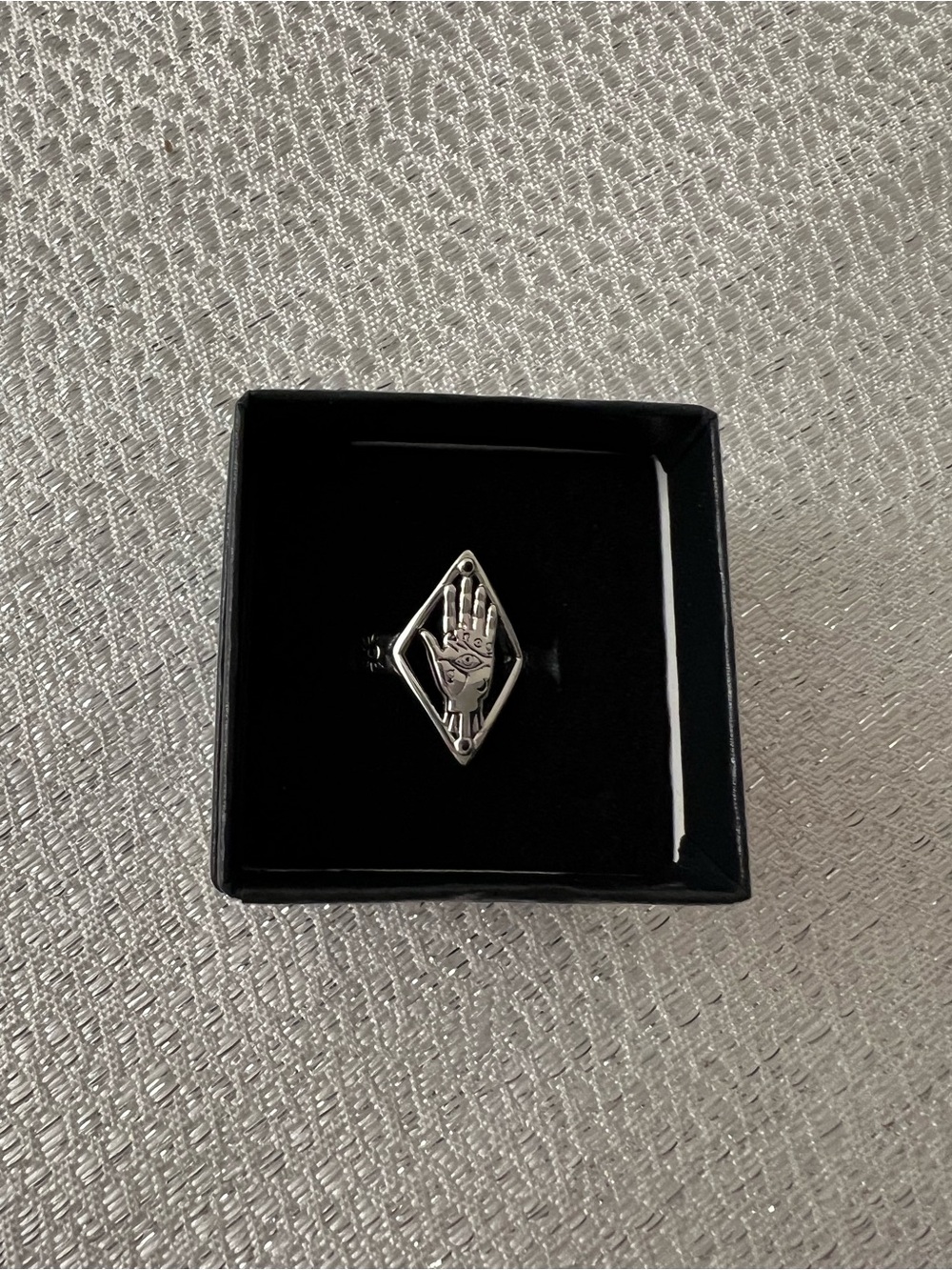 Little Rooms Fortune Ring Sterling Silver- Size 7 - Picture 3 of 7